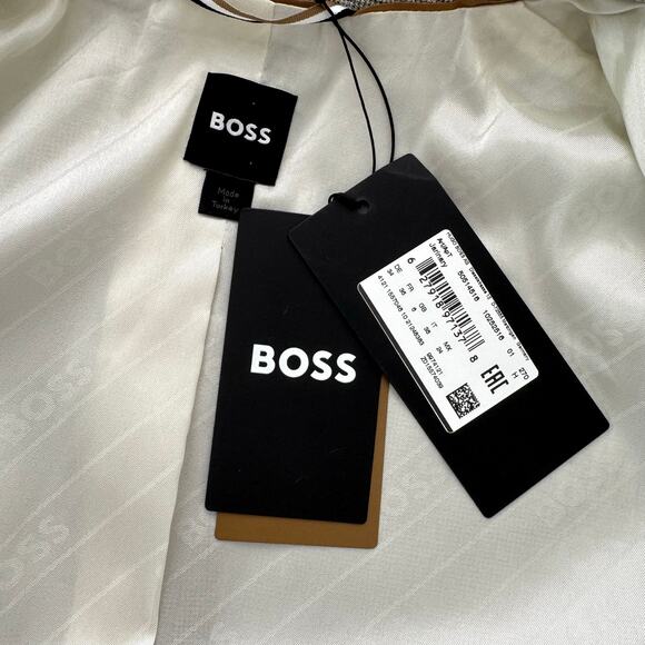 Hugo Boss Jarinary Double Breasted Virgin Wool Blazer Jacket Women's 2 NWT - Picture 10 of 12